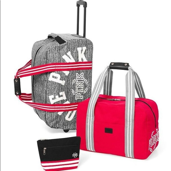victoria secret luggage set